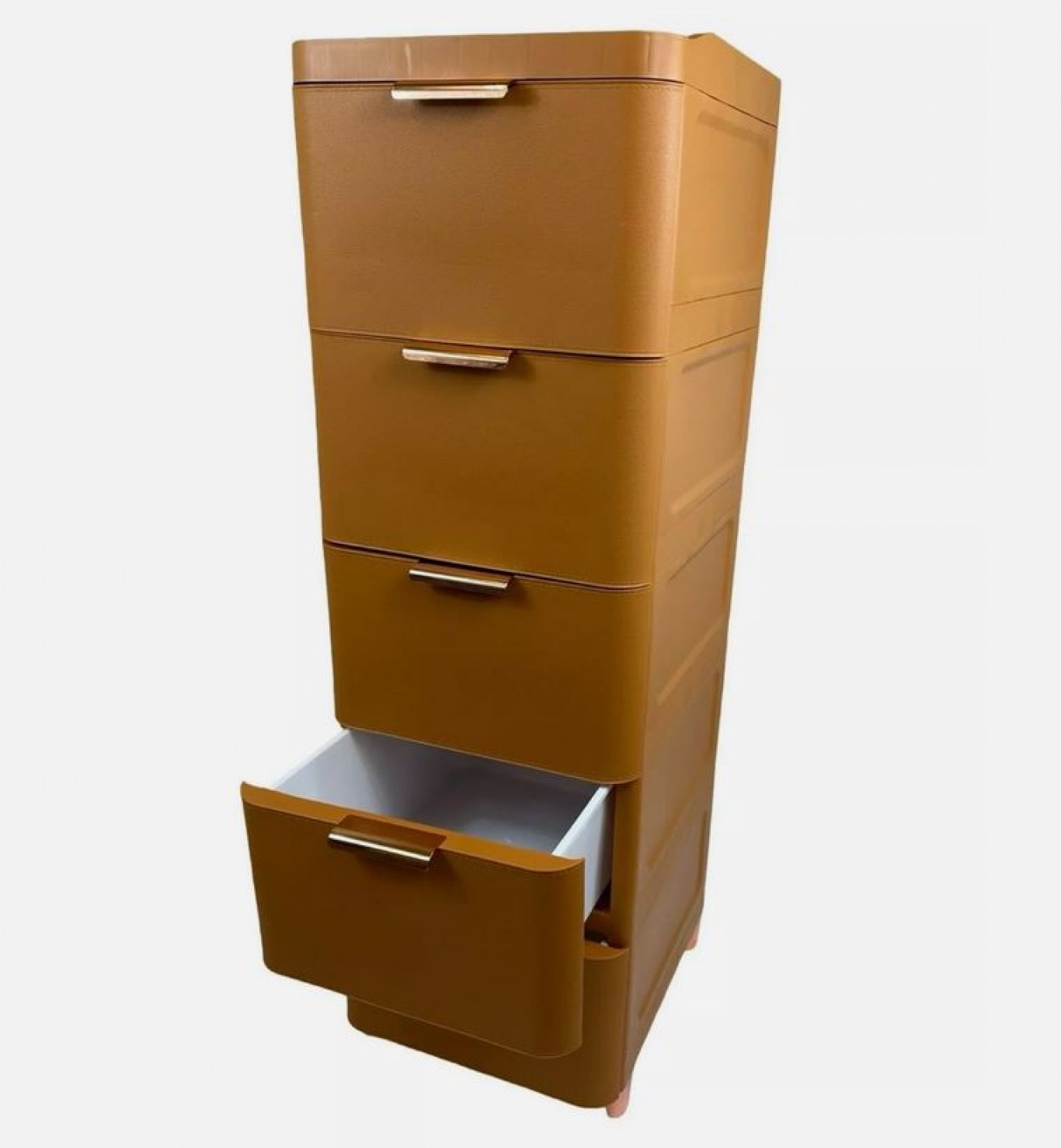 Πλαστική Συρταριέρα 109 x 43 x 35cm με Επένδυση Απομίμηση Δερματίνης και 5 Συρτάρια Πλαστική Συρταριέρα 109 x 43 x 35cm με Επένδυση Απομίμηση Δερματίνης και 5 Συρτάρια