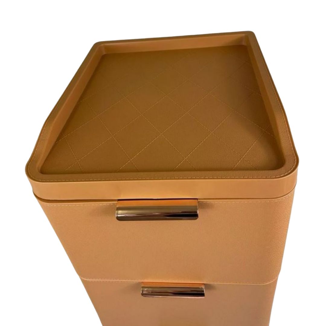 Πλαστική Συρταριέρα 109 x 43 x 35cm με Επένδυση Απομίμηση Δερματίνης και 5 Συρτάρια Πλαστική Συρταριέρα 109 x 43 x 35cm με Επένδυση Απομίμηση Δερματίνης και 5 Συρτάρια