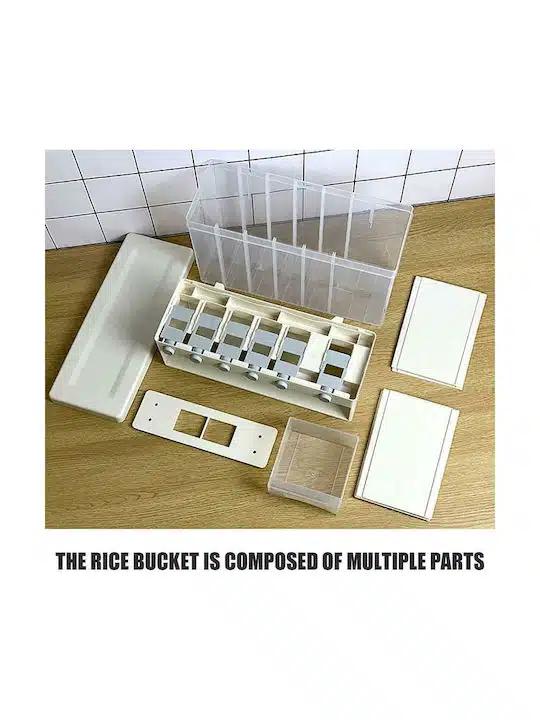 Πλαστικό Δοχείο Αποθήκευσης Δημητριακών & Τροφίμων 6 Θέσεων Πλαστικό Δοχείο Αποθήκευσης Δημητριακών & Τροφίμων 6 Θέσεων