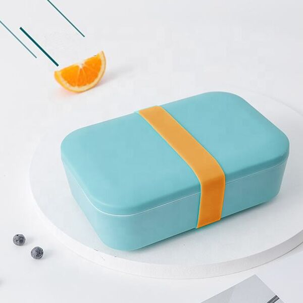 Πλαστικό Δοχείο Φαγητού με Λάστιχο 18.9x12.8x5.3εκ σε Μπλε Χρώμα Πλαστικό Δοχείο Φαγητού με Λάστιχο 18.9x12.8x5.3εκ σε Μπλε Χρώμα