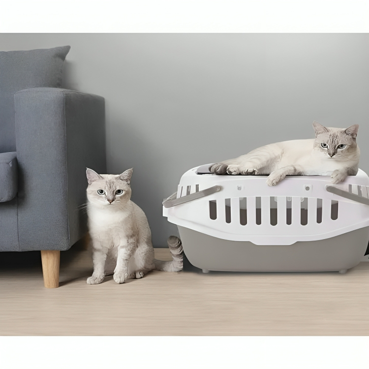 Πλαστικό Κλουβί Μεταφοράς Κατοικίδιου με Καπάκι Ασφαλείας - 40x53x33,5cm - Nobleza Πλαστικό Κλουβί Μεταφοράς Κατοικίδιου με Καπάκι Ασφαλείας - 40x53x33,5cm - Nobleza