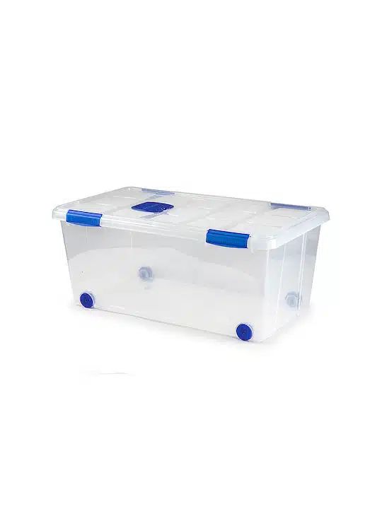 Πλαστικό Κουτί Αποθήκευσης - Οργάνωσης Γενικής Χρήσης με Ρόδες & Καπάκι 41x73x32cm Πλαστικό Κουτί Αποθήκευσης - Οργάνωσης Γενικής Χρήσης με Ρόδες & Καπάκι 41x73x32cm