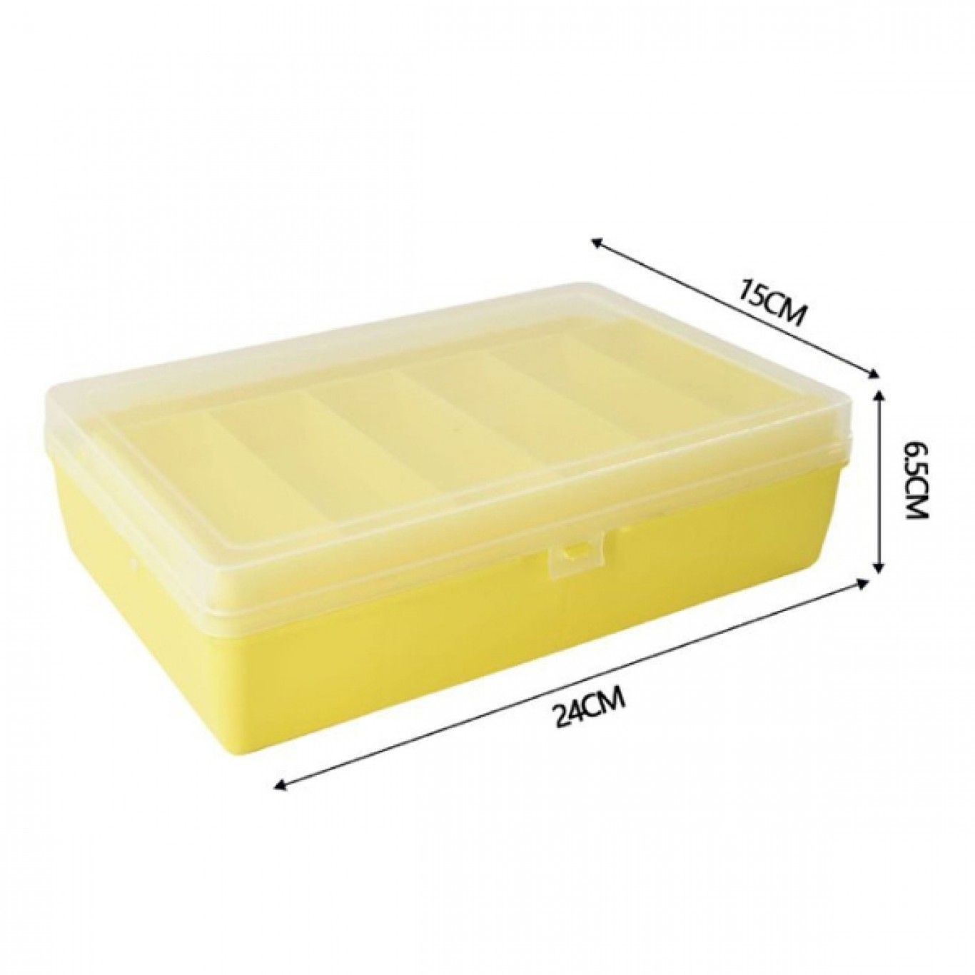 Πλαστικό Κουτί Οργάνωσης- Βαλιτσάκι Ψαρέματος με 2 Ράφια & Κούμπωμα Ασφαλείας 24x15x6.5cm Πλαστικό Κουτί Οργάνωσης- Βαλιτσάκι Ψαρέματος με 2 Ράφια & Κούμπωμα Ασφαλείας 24x15x6.5cm