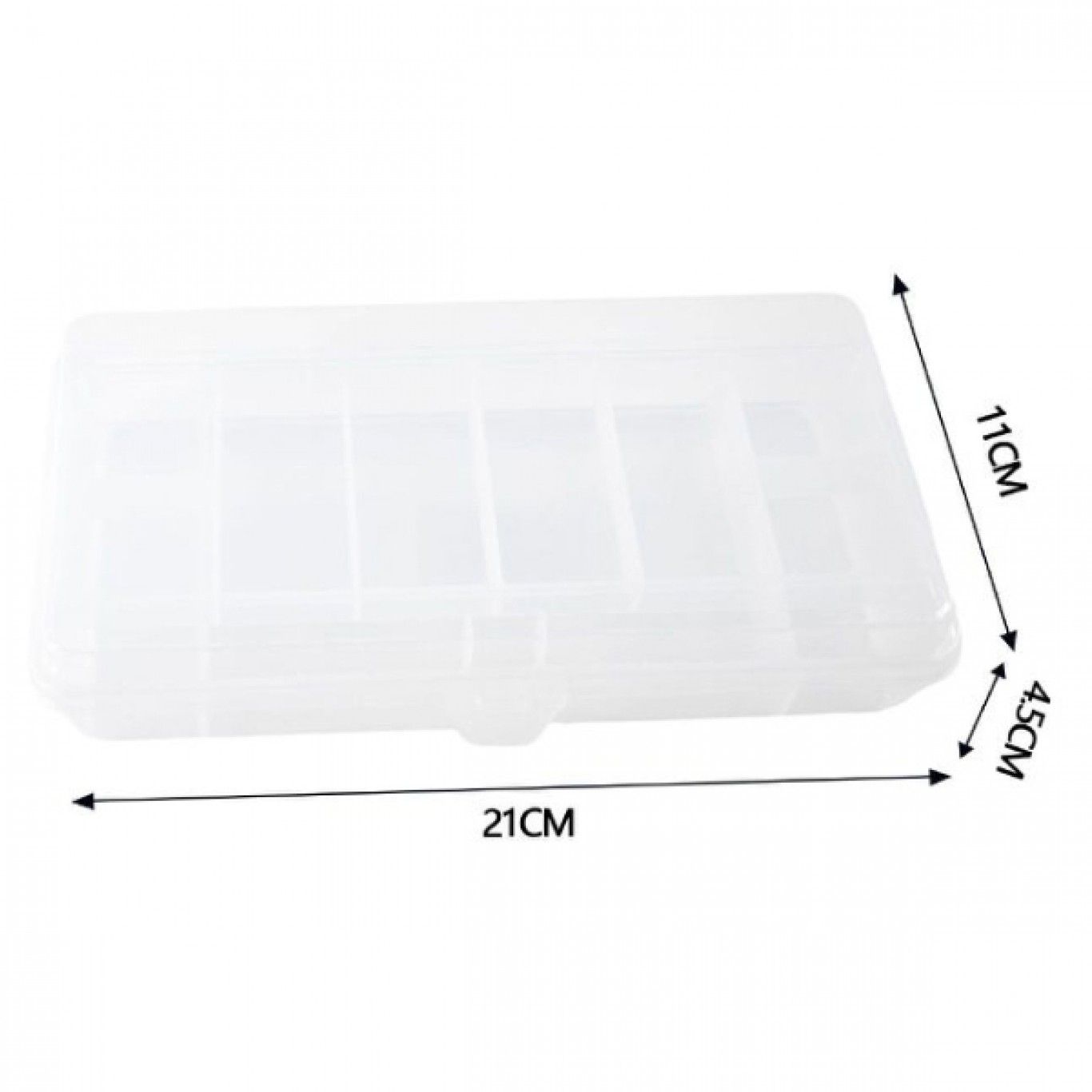 Πλαστικό Κουτί Οργάνωσης- Βαλιτσἀκι Ψαρέματος με Κούμπωμα Ασφαλείας 21x11x4.5cm Πλαστικό Κουτί Οργάνωσης- Βαλιτσἀκι Ψαρέματος με Κούμπωμα Ασφαλείας 21x11x4.5cm