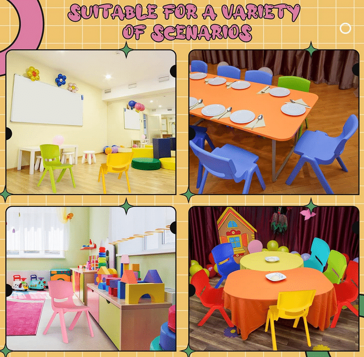 Πλαστικό Παιδικό Καρεκλάκι 55x32x41 cm - Ανθεκτικό & Ελαφρύ με Μέγιστο Βάρος 50 Kg Πλαστικό Παιδικό Καρεκλάκι 55x32x41 cm - Ανθεκτικό & Ελαφρύ με Μέγιστο Βάρος 50 Kg