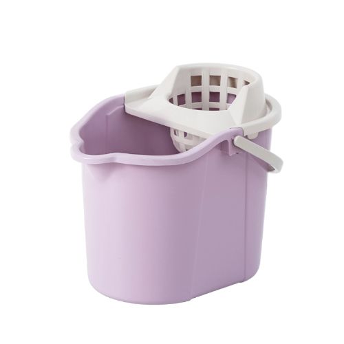 Πλαστικός Κάδος Σφουγγαρίστρας Οικιακός Μωβ Πλαστικός Κάδος Σφουγγαρίστρας Οικιακός Μωβ