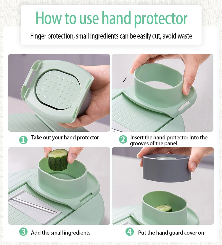 Πλαστικός Πολυκόπτης Λαχανικών με 6 Λεπίδες Κοπής, Διαχωριστή Κρόκων & Στραγγιστήρι Πλαστικός Πολυκόπτης Λαχανικών με 6 Λεπίδες Κοπής, Διαχωριστή Κρόκων & Στραγγιστήρι