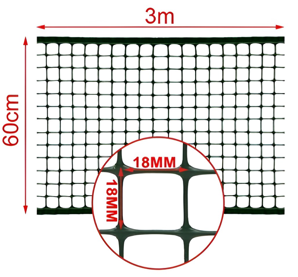 Πλέγμα Κήπου Πλαστικό 60cm x 3m Kmt Style – Ιδανικό για Ερασιτέχνες & Επαγγελματίες Κηπουρούς Πλέγμα Κήπου Πλαστικό 60cm x 3m Kmt Style – Ιδανικό για Ερασιτέχνες & Επαγγελματίες Κηπουρούς