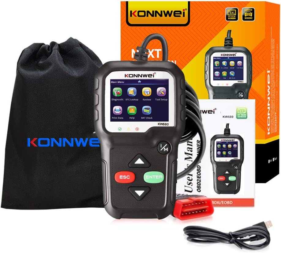 Πολυεργαλείο Διαγνωστικού Ελέγχου OBD2 - KONNWEI Πολυεργαλείο Διαγνωστικού Ελέγχου OBD2 - KONNWEI