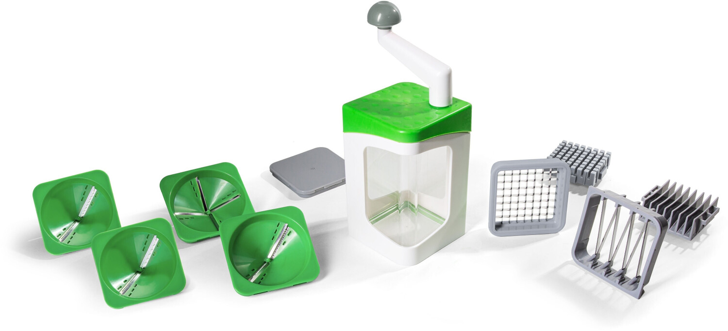 Πολυκόφτης Λαχανικών Χειρός με Μανιβέλα - Με 7 Διαφορετικές Λεπίδες Κοπής Πολυκόφτης Λαχανικών Χειρός με Μανιβέλα - Με 7 Διαφορετικές Λεπίδες Κοπής