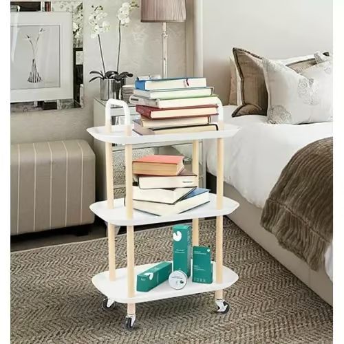 Πολυλειτουργική Τροχήλατη Ραφιέρα - Μεταλλικό Καρότσι Τριών Επιπέδων με 3 Ράφια και Ροδάκια - Τρόλεϊ Οργάνωσης Διακόσμησης σε Λευκό Χρώμα 84×47 Πολυλειτουργική Τροχήλατη Ραφιέρα - Μεταλλικό Καρότσι Τριών Επιπέδων με 3 Ράφια και Ροδάκια - Τρόλεϊ Οργάνωσης Διακόσμησης σε Λευκό Χρώμα 84×47