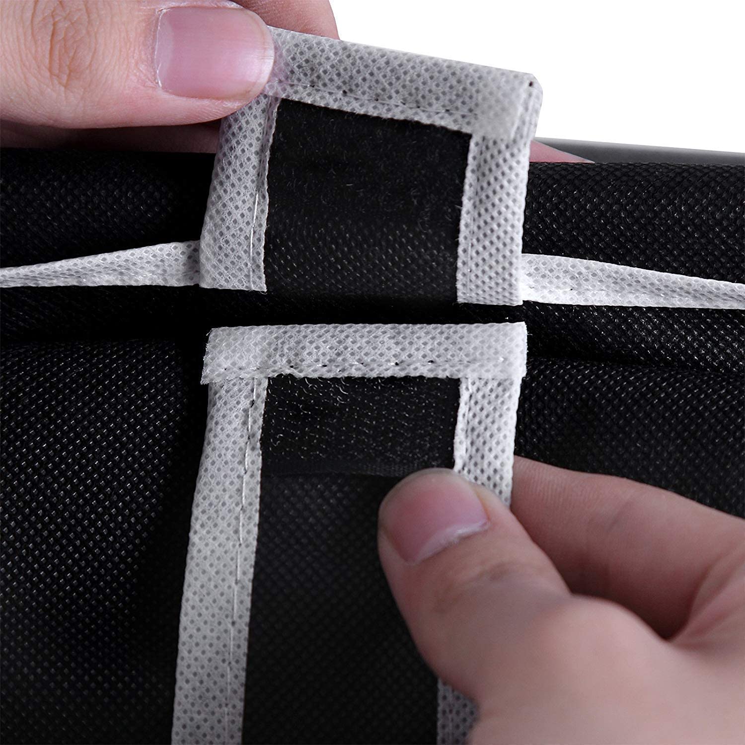 Πολυλειτουργική Υφασμάτινη Παπουτσοθήκη με 5 Ράφια και Μεταλλικό Σκελετό 60x30x90εκ Πολυλειτουργική Υφασμάτινη Παπουτσοθήκη με 5 Ράφια και Μεταλλικό Σκελετό 60x30x90εκ