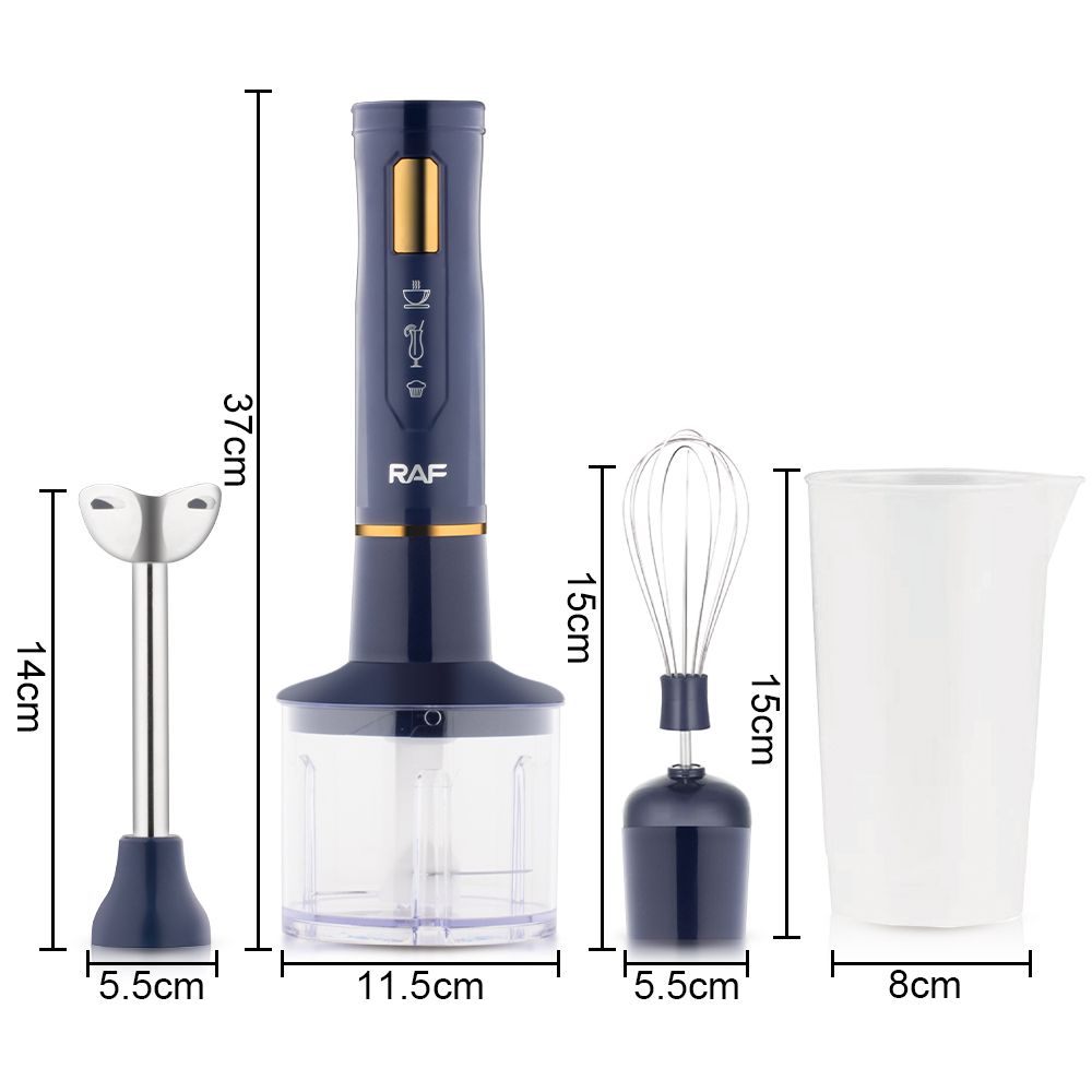 Πολυλειτουργικό Ηλεκτρικό Μπλέντερ 4 σε 1 400W 700ml RAF Πολυλειτουργικό Ηλεκτρικό Μπλέντερ 4 σε 1 400W 700ml RAF