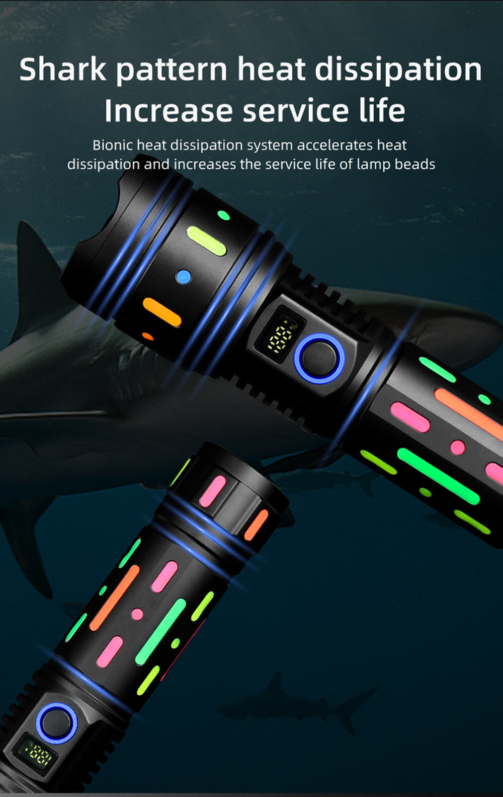 Πολυλειτουργικός Επαναφορτιζόμενος Φακός - Powerbank Αλουμινίου με Με Απορροφητικό Φιλμ Φθορισμού & 5 Λειτουργίες Φωτισμού Πολυλειτουργικός Επαναφορτιζόμενος Φακός - Powerbank Αλουμινίου με Με Απορροφητικό Φιλμ Φθορισμού & 5 Λειτουργίες Φωτισμού