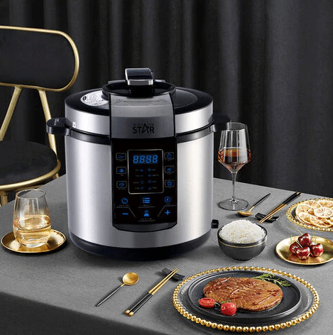 Πολυμάγειρας Χωρητικότητας 6lt - 1000W με Οθόνη LCD & Αποσπώμενο Δοχείο Πολυμάγειρας Χωρητικότητας 6lt - 1000W με Οθόνη LCD & Αποσπώμενο Δοχείο