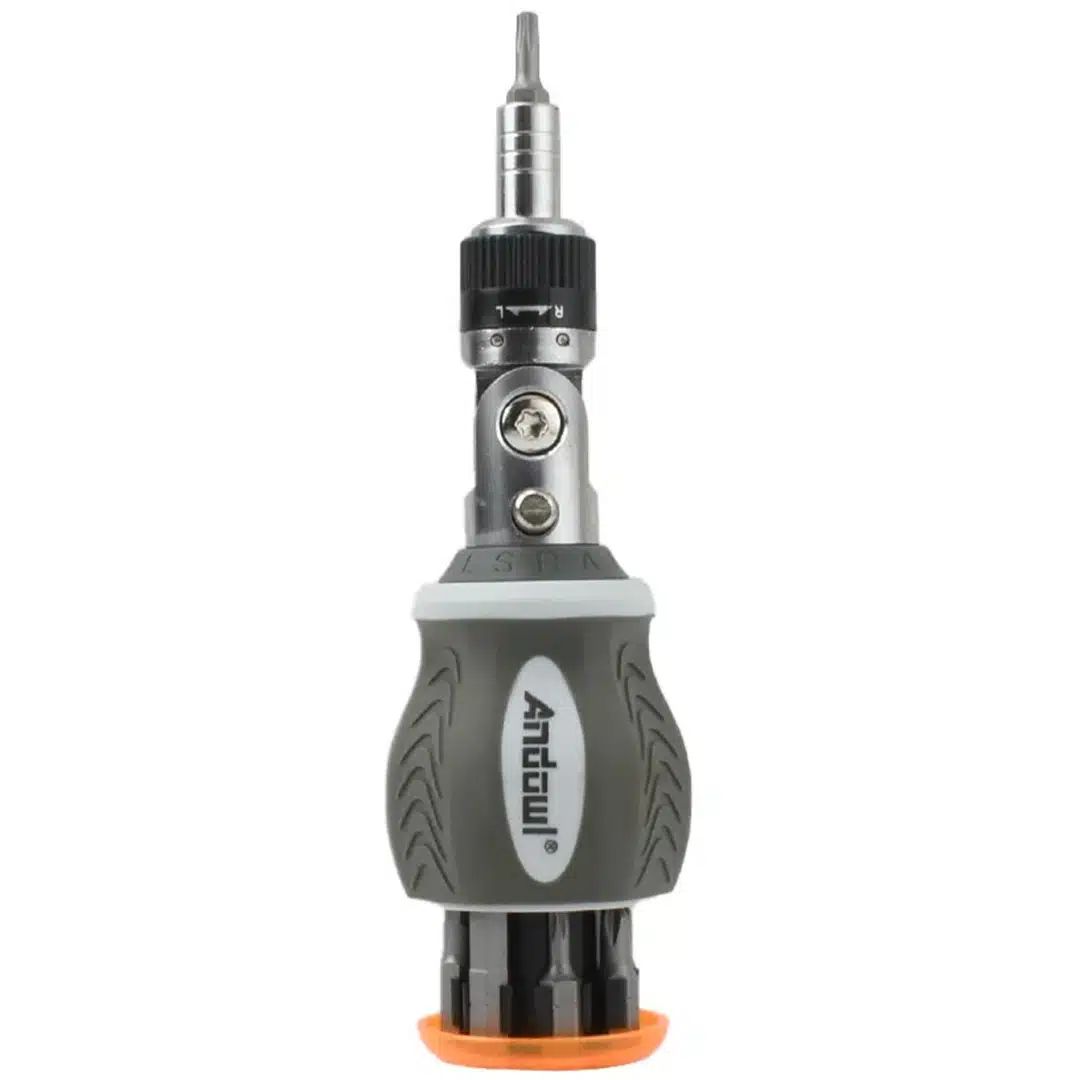 Πολυχρηστικό Ίσιο - Γωνιακό Κατσαβίδι Καστάνιας 8 σε 1 Andowl – Γκρι Πολυχρηστικό Ίσιο - Γωνιακό Κατσαβίδι Καστάνιας 8 σε 1 Andowl – Γκρι