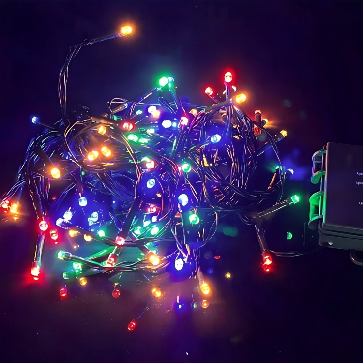 Πολύχρωμα Χριστουγεννιάτικα Αδιάβροχα IP44 Λαμπάκια Μπαταρίας 30m 300 MicroLED με 8 Προγράμματα & Χρονοδιακόπτη - Arrango Πολύχρωμα Χριστουγεννιάτικα Αδιάβροχα IP44 Λαμπάκια Μπαταρίας 30m 300 MicroLED με 8 Προγράμματα & Χρονοδιακόπτη - Arrango