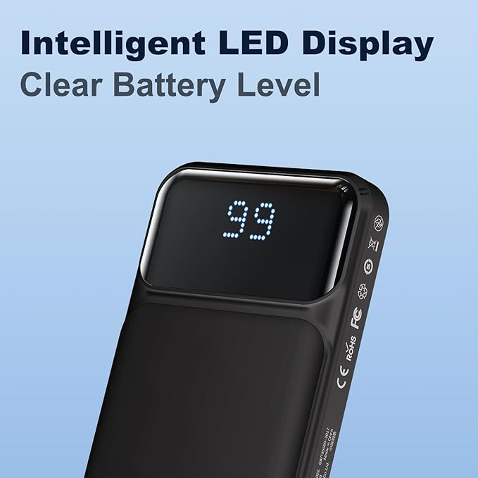 Power bank 10000mAh με 3 Καλώδια και Οθόνη LED Remax Power bank 10000mAh με 3 Καλώδια και Οθόνη LED Remax