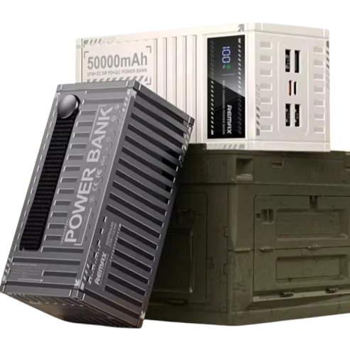 Power Bank 50000mAh 27W Fast Charging με LED Οθόνη & 5 Θύρες – Remax Power Bank 50000mAh 27W Fast Charging με LED Οθόνη & 5 Θύρες – Remax