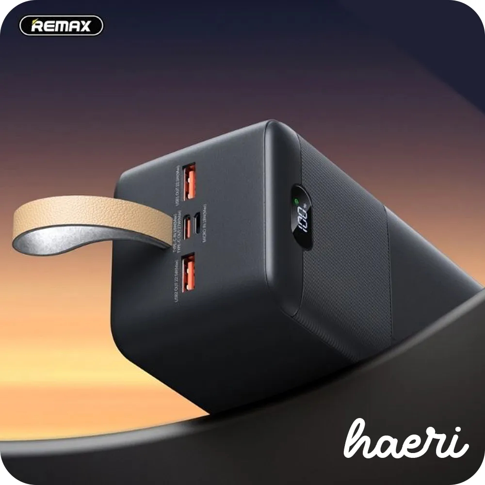 Power Bank 50000mAh Remax PD 27W και QC 22.5W Power Bank 50000mAh Remax PD 27W και QC 22.5W