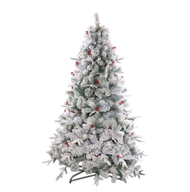Premium Χιονισμένο Χριστουγεννιάτικο Δέντρο με Μεταλλικό Σκελετό & Στολισμένο με Γκι - 120 εκ. Premium Χιονισμένο Χριστουγεννιάτικο Δέντρο με Μεταλλικό Σκελετό & Στολισμένο με Γκι - 120 εκ.