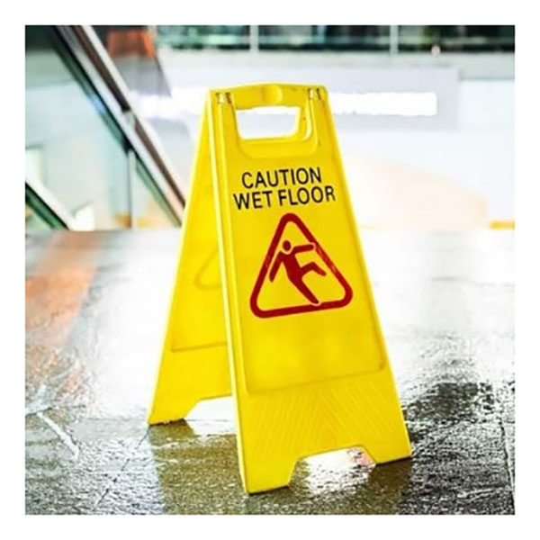 Πλαστική Πινακίδα Wet Floor Κίτρινη Πλαστική Πινακίδα Wet Floor Κίτρινη