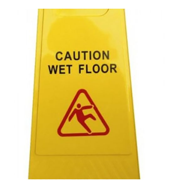Πλαστική Πινακίδα Wet Floor Κίτρινη Πλαστική Πινακίδα Wet Floor Κίτρινη