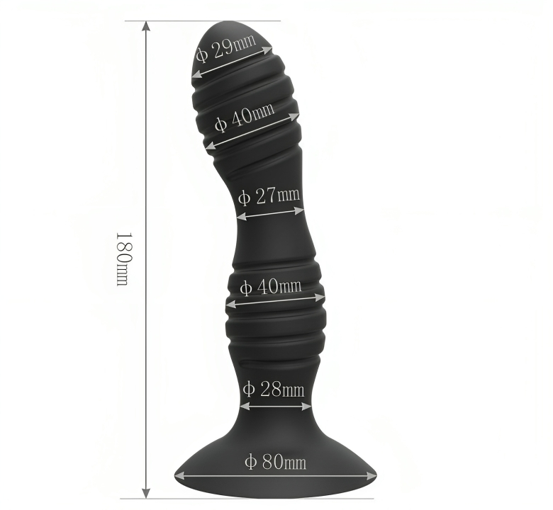 Πρωκτική Δονούμενη Σφήνα - 18 εκ Πρωκτική Δονούμενη Σφήνα - 18 εκ