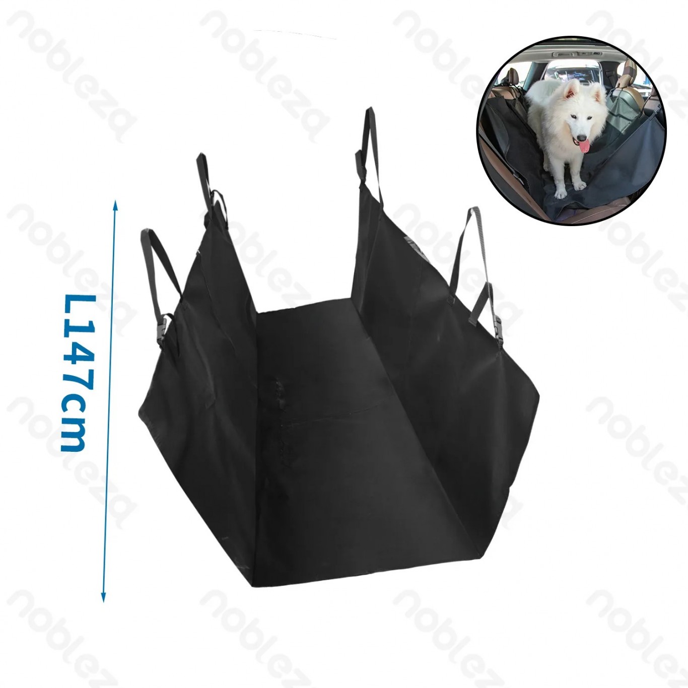 Προστατευτικό Κάλυμμα Αυτοκινήτου για Κατοικίδια 147 x 145cm Προστατευτικό Κάλυμμα Αυτοκινήτου για Κατοικίδια 147 x 145cm