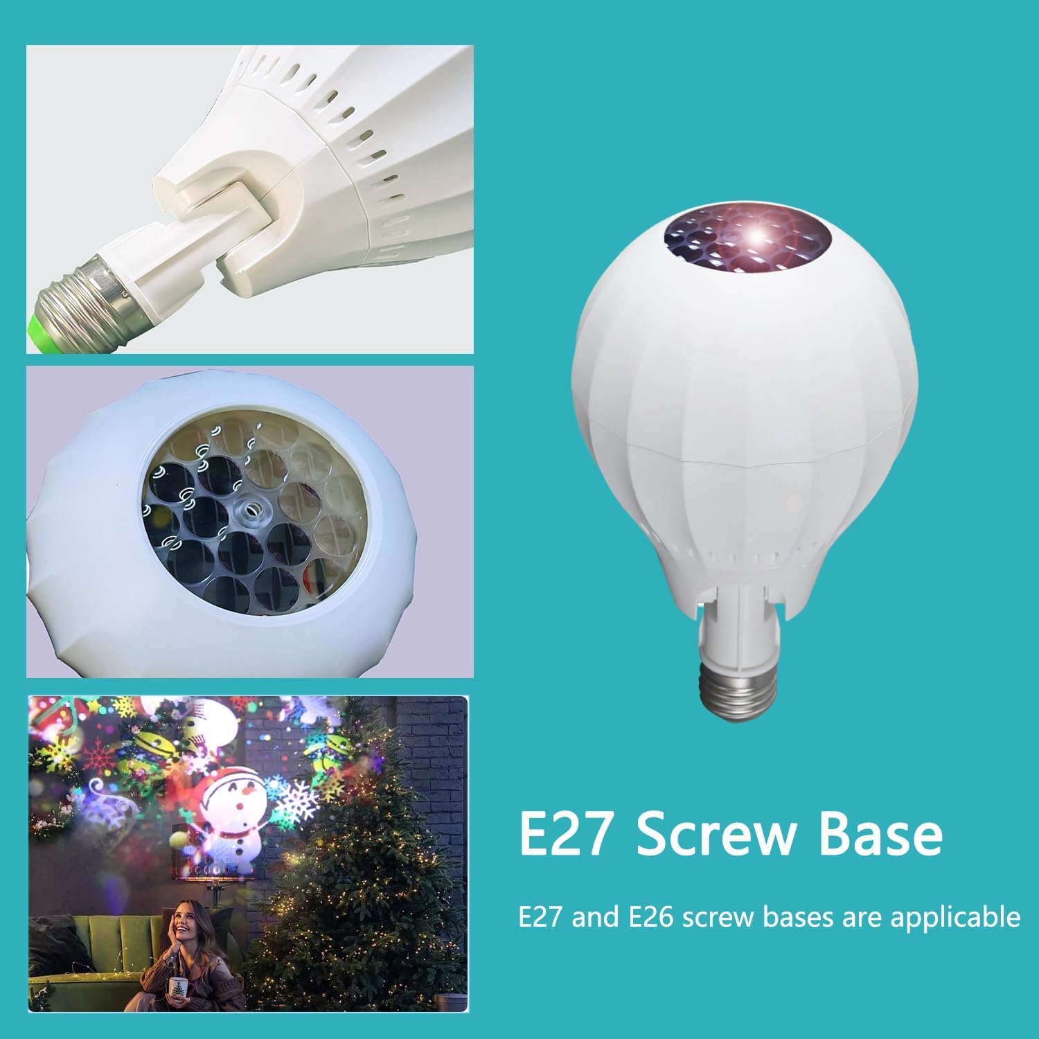 Προτζέκτορας - Λαμπτήρας LED με Χριστουγεννιάτικα Σχέδια Προτζέκτορας - Λαμπτήρας LED με Χριστουγεννιάτικα Σχέδια