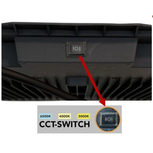 Προβολέας LED 100W με 3 Ρυθμίσεις Φωτισμού, IP66 22 x 24.5 x 3.5cm - Universo Προβολέας LED 100W με 3 Ρυθμίσεις Φωτισμού, IP66 22 x 24.5 x 3.5cm - Universo