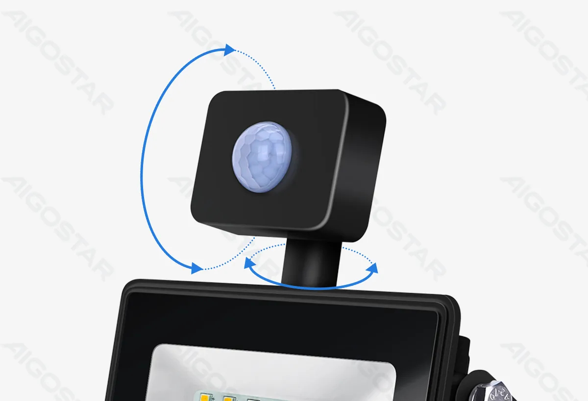 Προβολέας SMD LED 50W με Ανιχνευτή Κίνησης - 4000K 4500lm - Aigostar Προβολέας SMD LED 50W με Ανιχνευτή Κίνησης - 4000K 4500lm - Aigostar