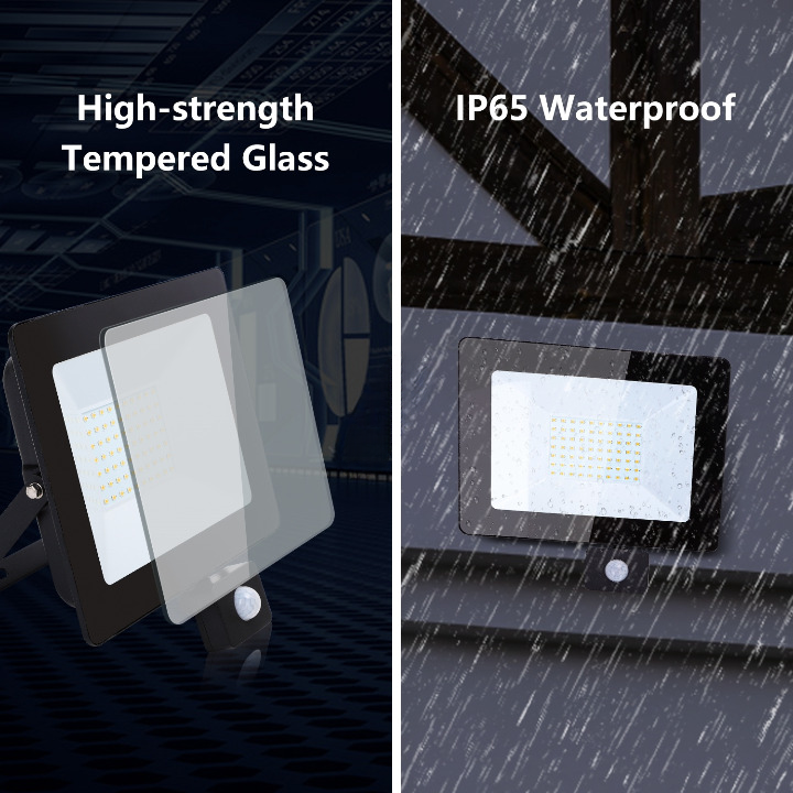 Προβολέας SMD LED 50W με Ανιχνευτή Κίνησης - 4000K 4500lm - Aigostar Προβολέας SMD LED 50W με Ανιχνευτή Κίνησης - 4000K 4500lm - Aigostar