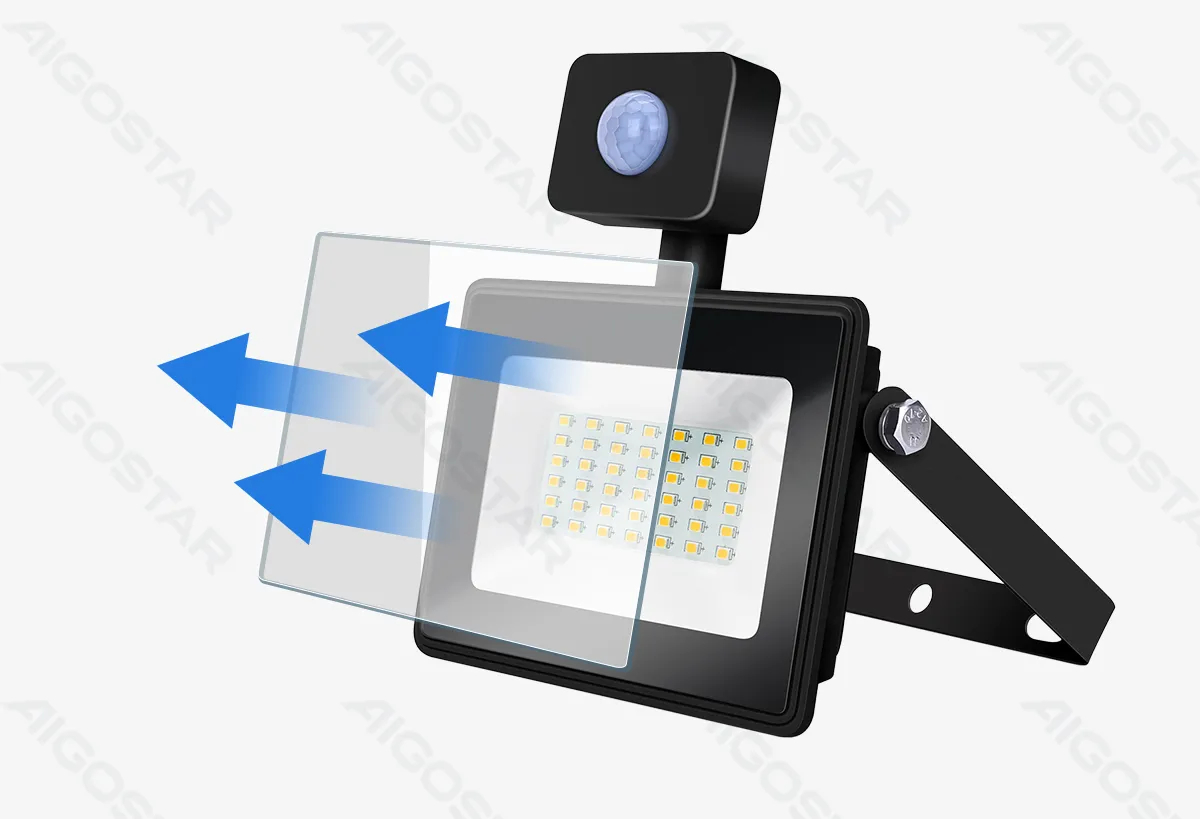 Προβολέας SMD LED 50W με Ανιχνευτή Κίνησης - 4000K 4500lm - Aigostar Προβολέας SMD LED 50W με Ανιχνευτή Κίνησης - 4000K 4500lm - Aigostar