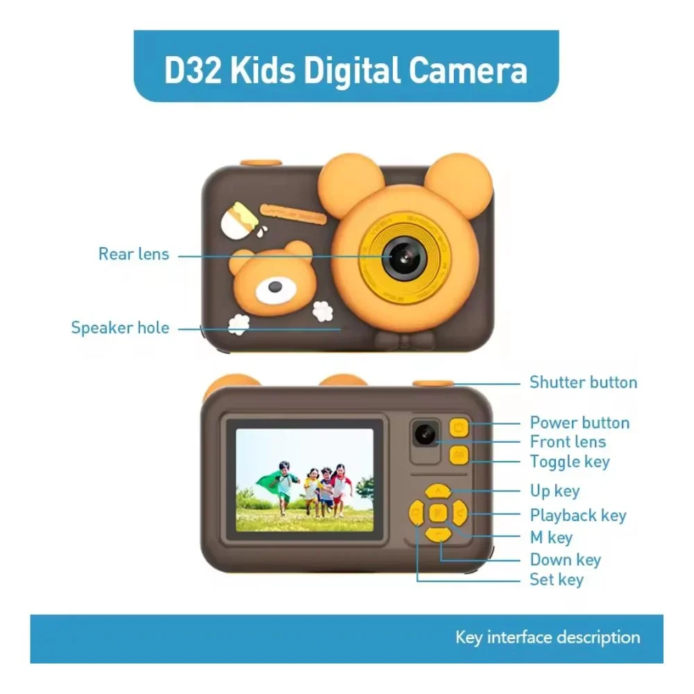 Ψηφιακή Φωτογραφική Μηχανή Ποντίκι για Παιδιά Με Τρίποδο Ψηφιακή Φωτογραφική Μηχανή Ποντίκι για Παιδιά Με Τρίποδο