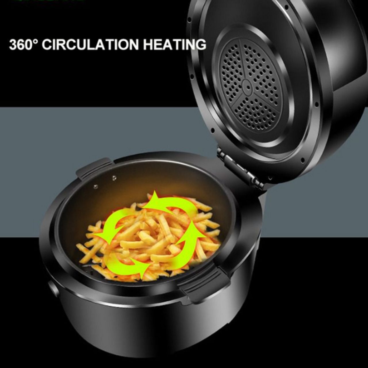 Ψηφιακή Φριτέζα Αέρος με Αποσπώμενο Κάδο 9lt για 3+ Άτομα 1500W - Digital Touch Air Fryer Andowl -Τιρκουάζ Ψηφιακή Φριτέζα Αέρος με Αποσπώμενο Κάδο 9lt για 3+ Άτομα 1500W - Digital Touch Air Fryer Andowl -Τιρκουάζ