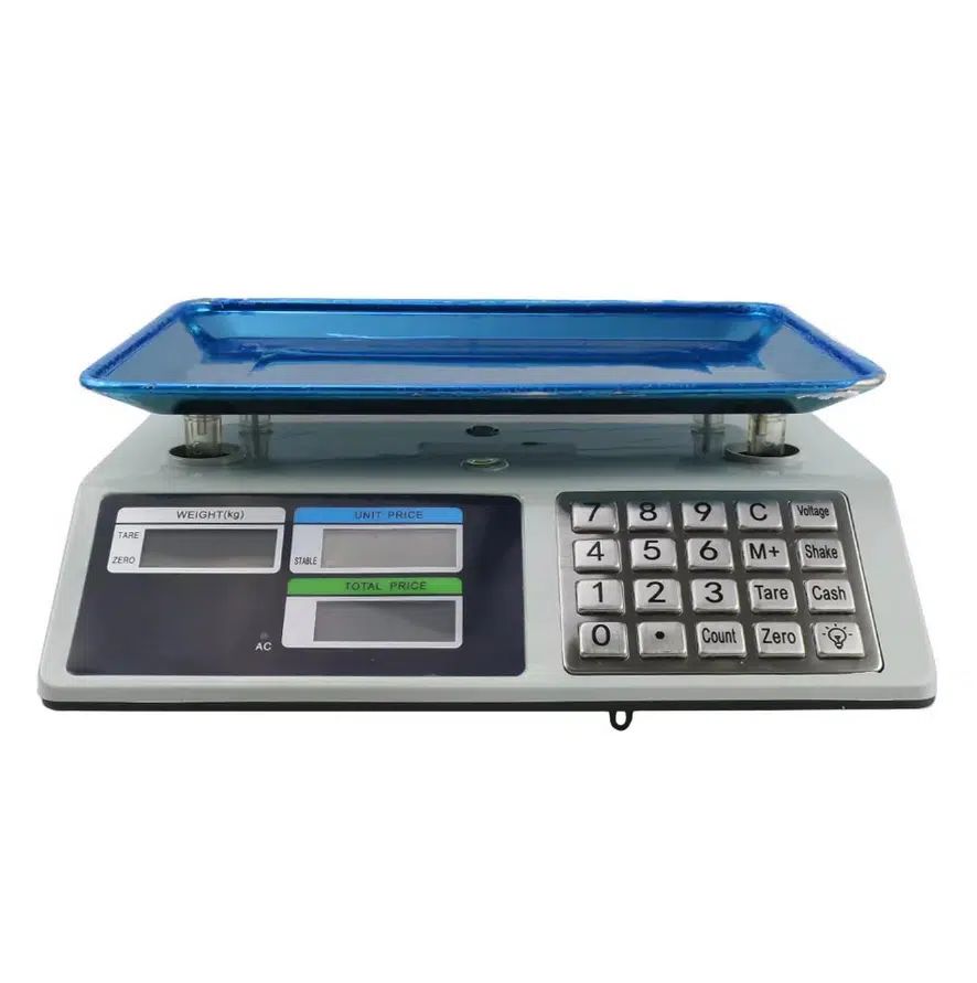 Ψηφιακή Ζυγαριά Ακριβείας 200gr - 40kg Τριπλής Οθόνης - Ένδειξης Δύο Πλευρών με Υπολογισμό Συνόλου Αξίας Ψηφιακή Ζυγαριά Ακριβείας 200gr - 40kg Τριπλής Οθόνης - Ένδειξης Δύο Πλευρών με Υπολογισμό Συνόλου Αξίας