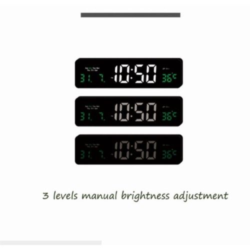 Ψηφιακό Ξυπνητήρι , Εσωτερικού Χώρου Τοίχου - Επιτραπέζιου με Ρολόι,Θερμόμετρο και Ημερολόγιο 32x9x4cm Ψηφιακό Ξυπνητήρι , Εσωτερικού Χώρου Τοίχου - Επιτραπέζιου με Ρολόι,Θερμόμετρο και Ημερολόγιο 32x9x4cm