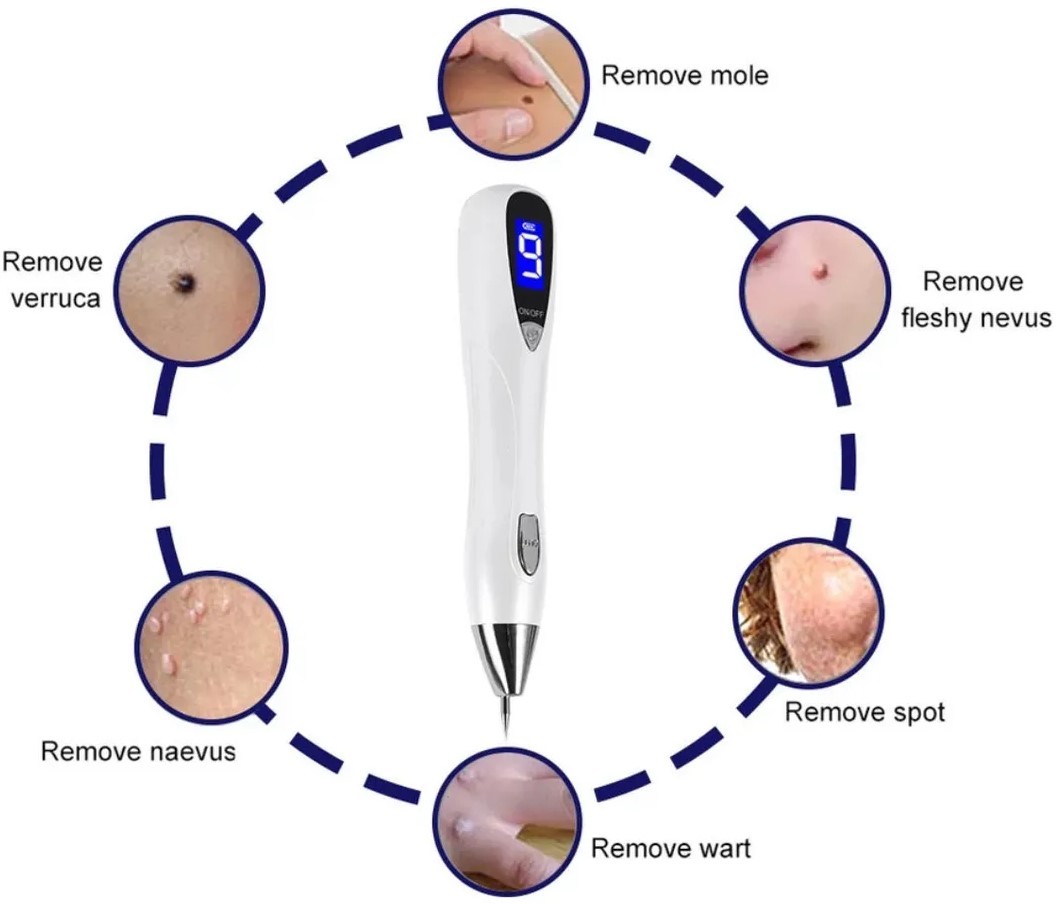 Ψηφιακό Plasma Pen για Σπίλους, Κηλίδες & Τατουάζ - 9 Επίπεδα Ισχύος με LCD Οθόνη & Φωτισμό Ψηφιακό Plasma Pen για Σπίλους, Κηλίδες & Τατουάζ - 9 Επίπεδα Ισχύος με LCD Οθόνη & Φωτισμό