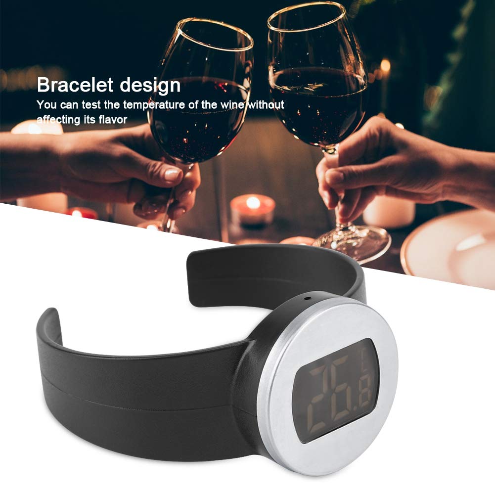 Ψηφιακό Θερμόμετρο για Μπουκάλι Κρασιού από Ανοξείδωτο Ατσάλι Ψηφιακό Θερμόμετρο για Μπουκάλι Κρασιού από Ανοξείδωτο Ατσάλι