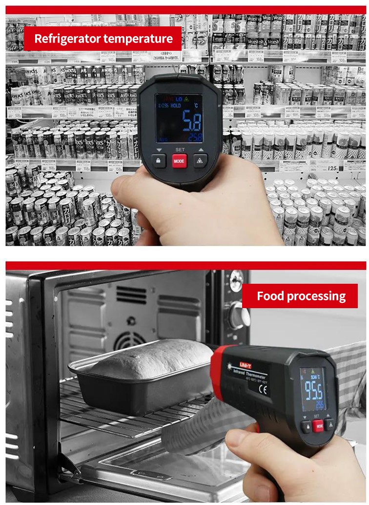 Ψηφιακό Θερμόμετρο Υπερύθρων -50℃ - 500℃ - Uni-T UT306M - Μαύρο Ψηφιακό Θερμόμετρο Υπερύθρων -50℃ - 500℃ - Uni-T UT306M - Μαύρο