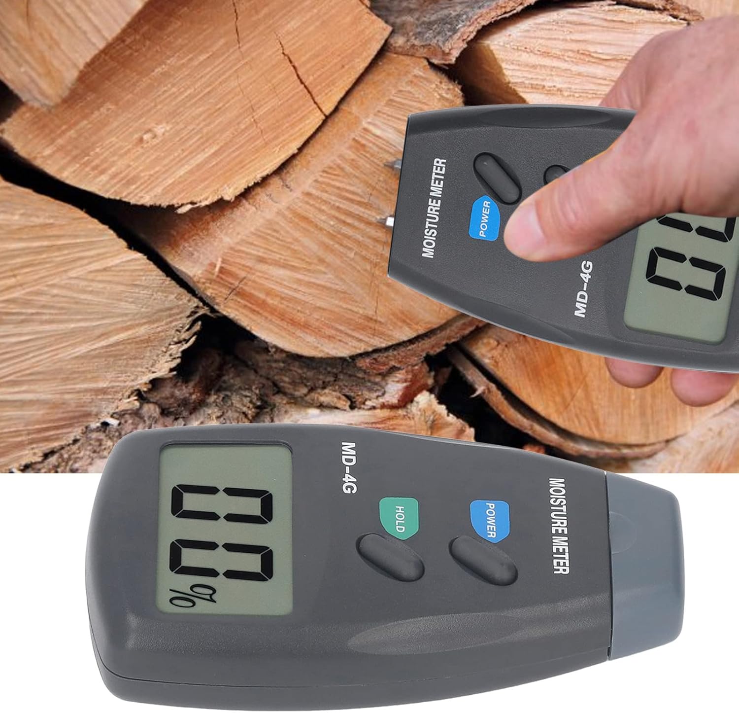 Ψηφιακός Μετρητής Υγρασίας με Θήκη Μεταφοράς Ψηφιακός Μετρητής Υγρασίας με Θήκη Μεταφοράς