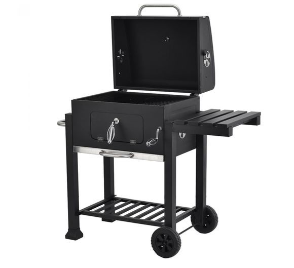 Ψησταριά BBQ Grill Master 115x56x108cm - Μαύρη Ψησταριά BBQ Grill Master 115x56x108cm - Μαύρη