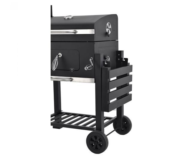 Ψησταριά BBQ Grill Master 115x56x108cm - Μαύρη Ψησταριά BBQ Grill Master 115x56x108cm - Μαύρη