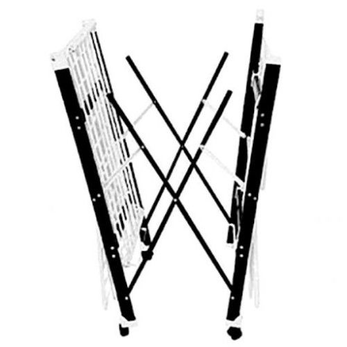 Πτυσσόμενη Απλώστρα Ρούχων Δαπέδου Δύο Επιπέδων 175x83x112 με Ροδάκια Μεταφοράς Πτυσσόμενη Απλώστρα Ρούχων Δαπέδου Δύο Επιπέδων 175x83x112 με Ροδάκια Μεταφοράς