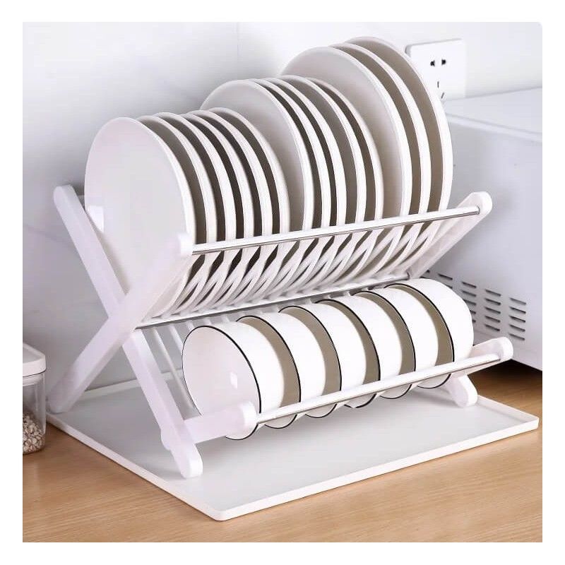 Πτυσσόμενη Διόρωφη Πιατοθήκη - Στεγνωτήρας Νεροχύτη 38x24x34 εκ. Πτυσσόμενη Διόρωφη Πιατοθήκη - Στεγνωτήρας Νεροχύτη 38x24x34 εκ.