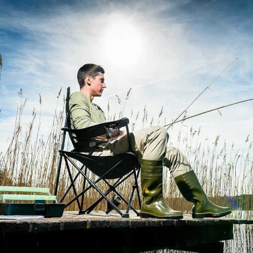 Πτυσσόμενη Καρέκλα Παραλίας - Camping με Ποτηροθήκη και Τσάντα Μεταφοράς – Ιδανική για Παραλία, Ψάρεμα & Εκδρομές 80x50x50cm Πτυσσόμενη Καρέκλα Παραλίας - Camping με Ποτηροθήκη και Τσάντα Μεταφοράς – Ιδανική για Παραλία, Ψάρεμα & Εκδρομές 80x50x50cm