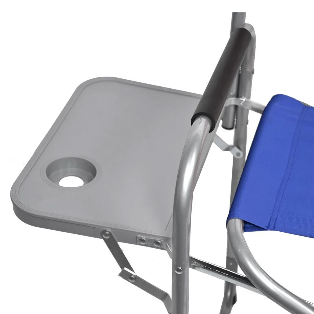 Πτυσσόμενη Καρέκλα Παραλίας - Camping - Ψαρέματος με Ποτηροθήκη & Τραπεζάκι 80x85x90cm Πτυσσόμενη Καρέκλα Παραλίας - Camping - Ψαρέματος με Ποτηροθήκη & Τραπεζάκι 80x85x90cm
