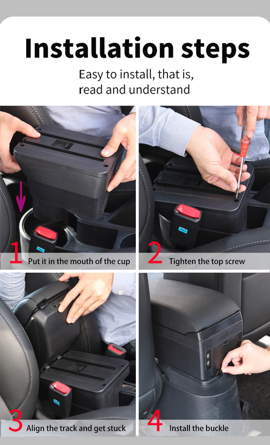 Πτυσσόμενη Κονσόλα Χειρόφρενου & 6πλός Φορτιστής USB με Ποτηροθήκη & Τασάκι Universal - Τεμπέλης Αυτοκινήτου Μαύρο Πτυσσόμενη Κονσόλα Χειρόφρενου & 6πλός Φορτιστής USB με Ποτηροθήκη & Τασάκι Universal - Τεμπέλης Αυτοκινήτου Μαύρο