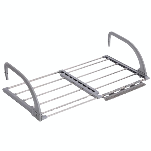 Πτυσσόμενη Μεταλλική Απλώστρα για Κάγκελο Πτυσσόμενη Μεταλλική Απλώστρα για Κάγκελο